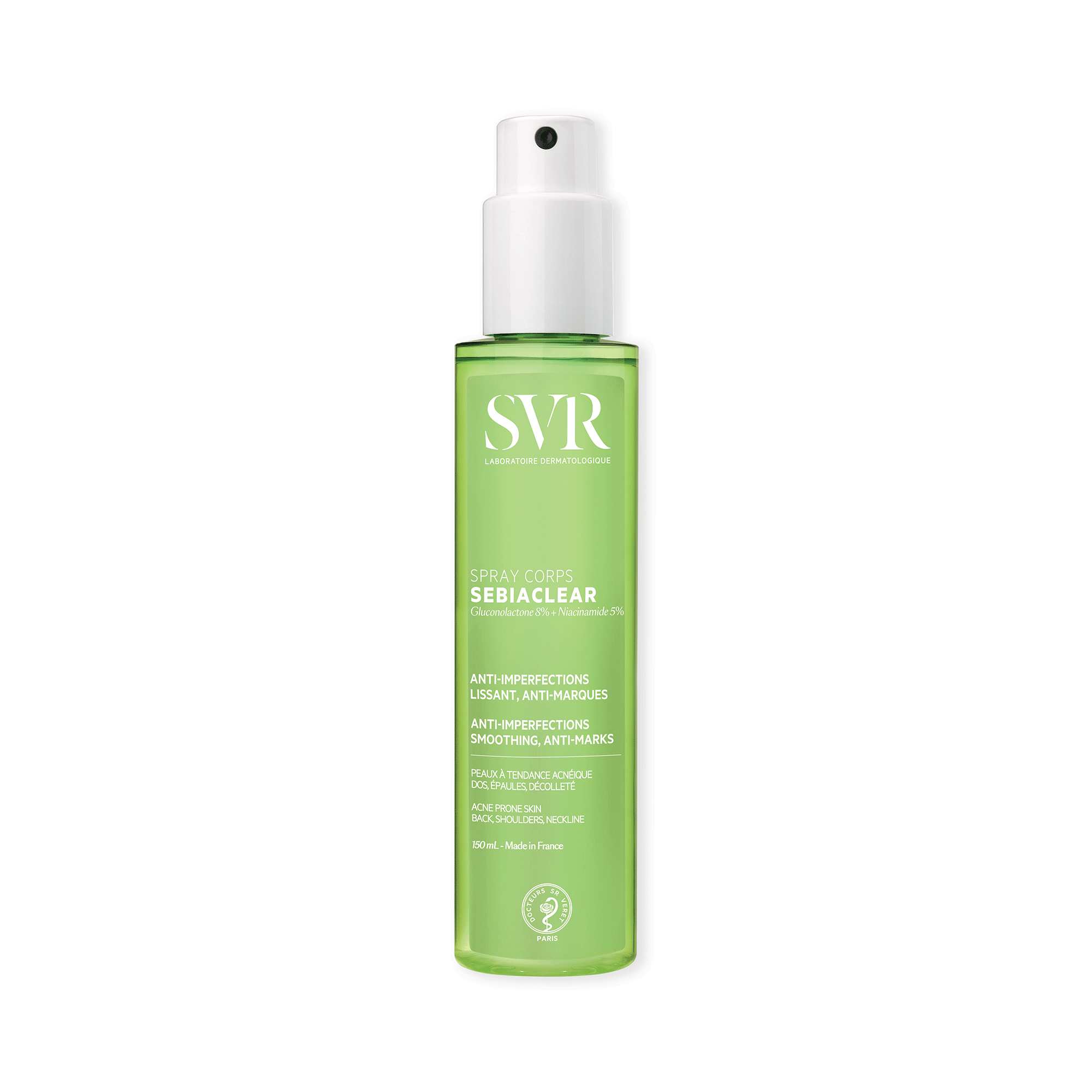 SVR SEBIACLEAR Spray Corps 150ml - Farmácia Garcia
