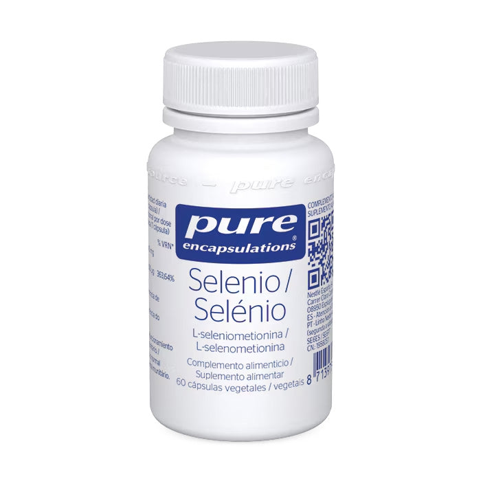 Pure Encapsulations Selénio 60 Cápsulas - Farmácia Garcia