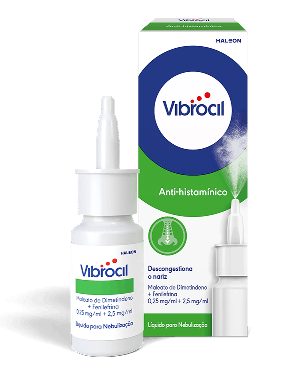 Vibrocil 15 ml 0,25mg/ml + 2,5 mg/mL Spray Nasal - Farmácia Garcia