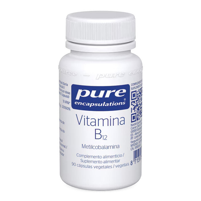 Pure Encapsulations Vitamina B12 90 Cápsulas - Farmácia Garcia