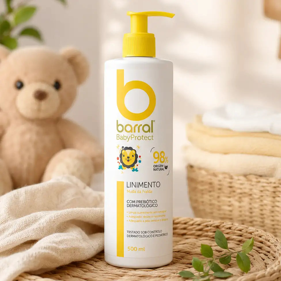 Barral BabyProtect Linimento para Muda Fralda 100ml