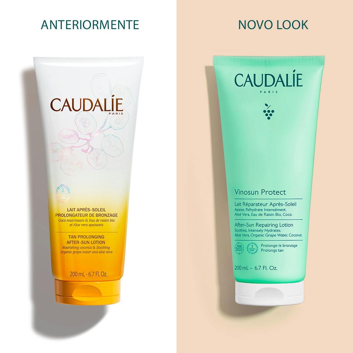 Vinosun Protect Leite Reparador Pós-Solar 200 ml - Farmácia Garcia