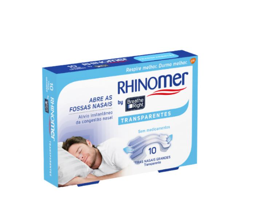 Breathe Right Penso Nasal Transparente Grande 10 Unidades - Farmácia Garcia