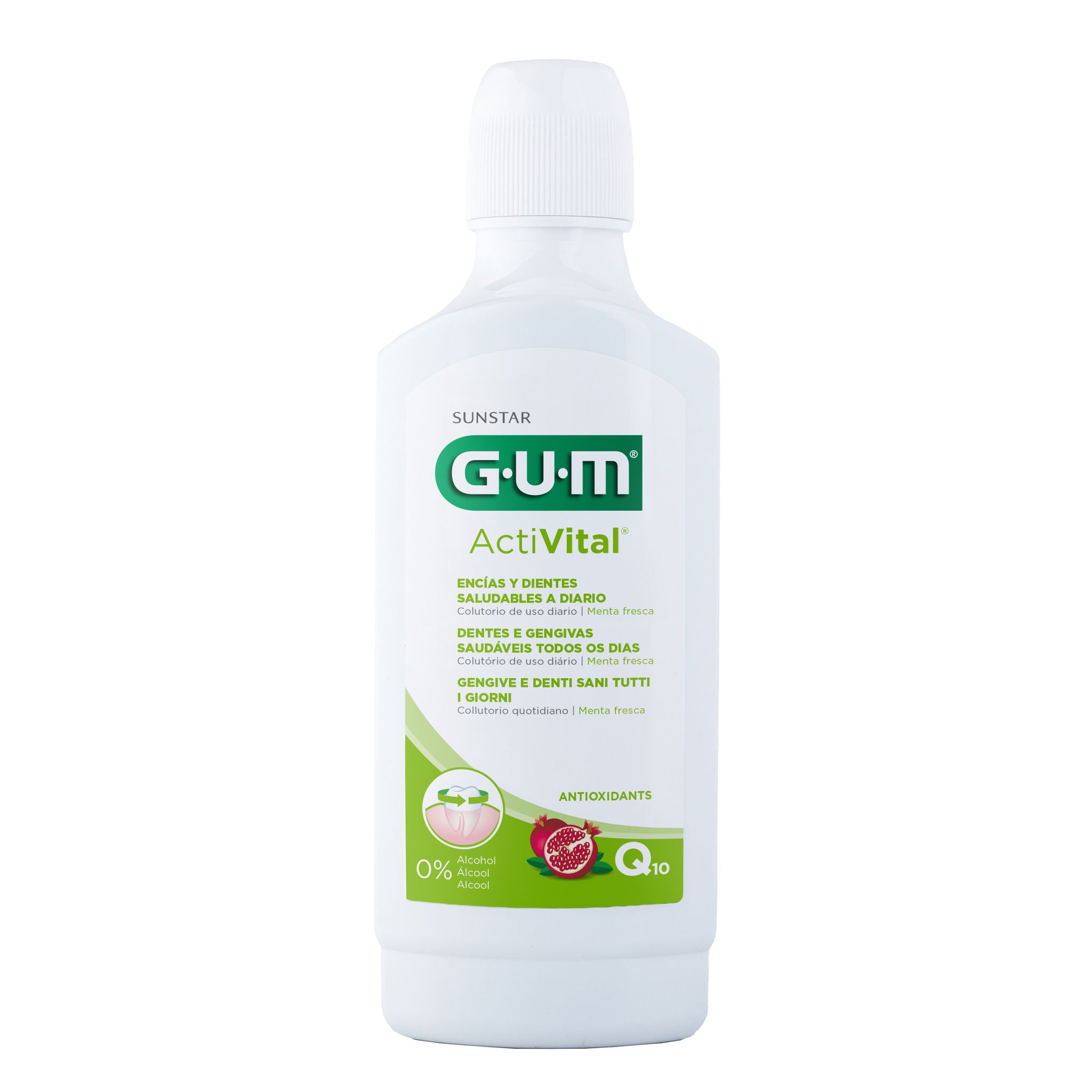 GUM Activital Colutorio 500ml - Farmácia Garcia