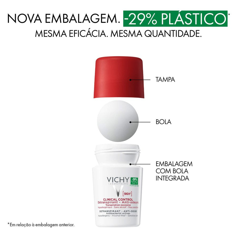 Vichy Deo Clinic Control 96 horas Roll On 50ml