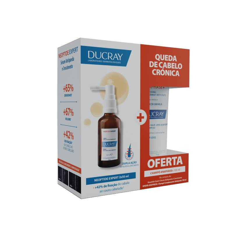 Ducray Neoptide Expert Sérum Oferta Anaphase+ 50ml Champô 100ml - Farmácia Garcia