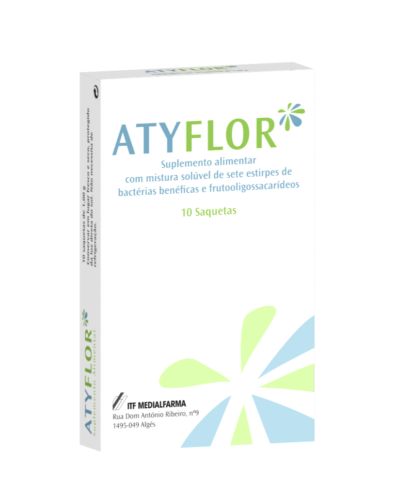 Atyflor 10 Saquetas - Farmácia Garcia