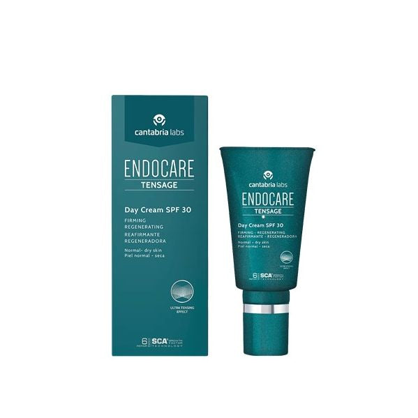 Endocare Tensage Creme Dia Refirmante Regenerador SPF30 50ml + Oferta Hydractive Água Micelar 100ml - Farmácia Garcia