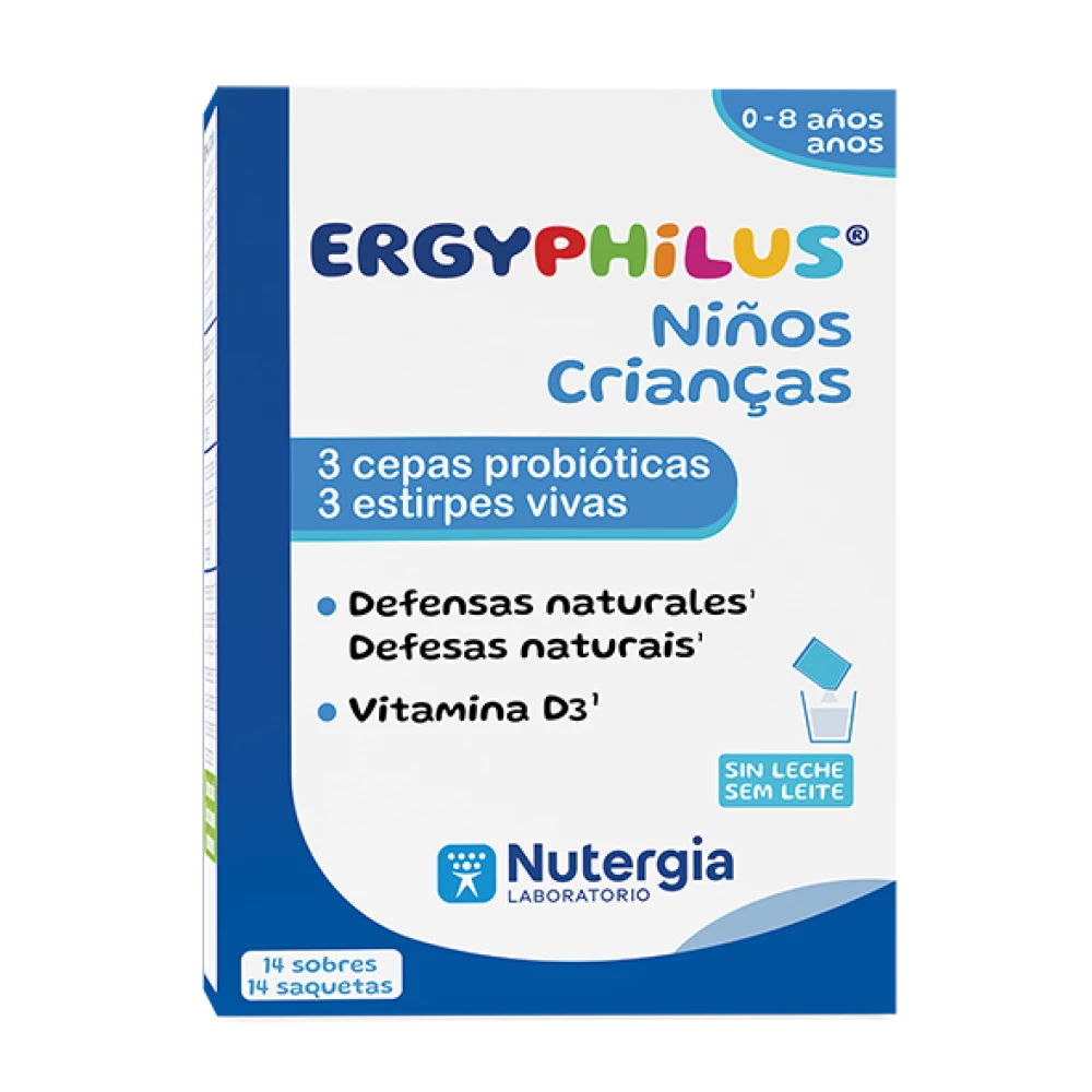 ERGYPHILUS® Crianças 14 Saquetas - Farmácia Garcia