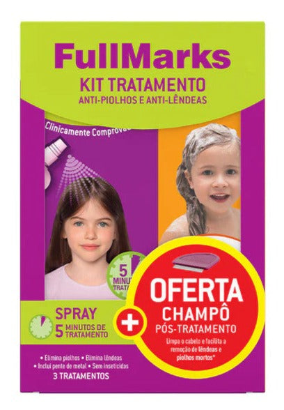 Fullmarks Pack Spray 150ml + Champô Pós-Tratamento 150ml - Farmácia Garcia