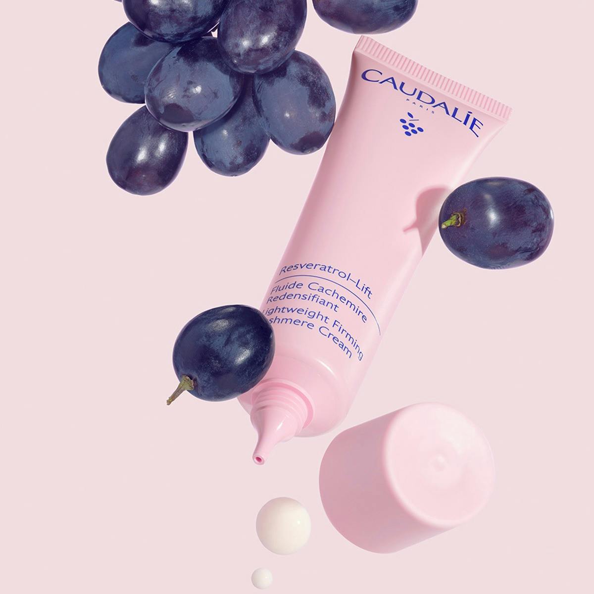 Caudalie Resveratrol-Lift Fluido Caxemira Redensificador 40 ml - Farmácia Garcia