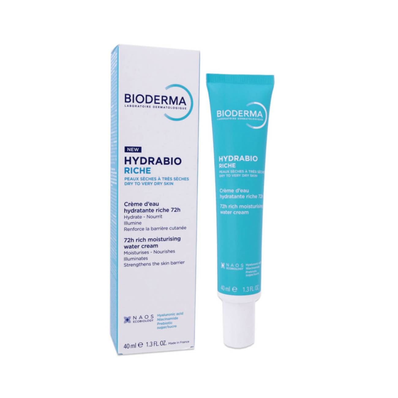 Bioderma Hydrabio creme Rich 40ml - Farmácia Garcia