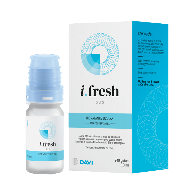 I-Fresh Duo Solução Oftálmica 10ml - Farmácia Garcia