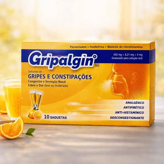Gripalgin 10 Saquetas - Farmácia Garcia