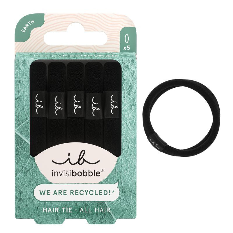 Invisibobble Ecotie 5 Elásticos Cabelo Black