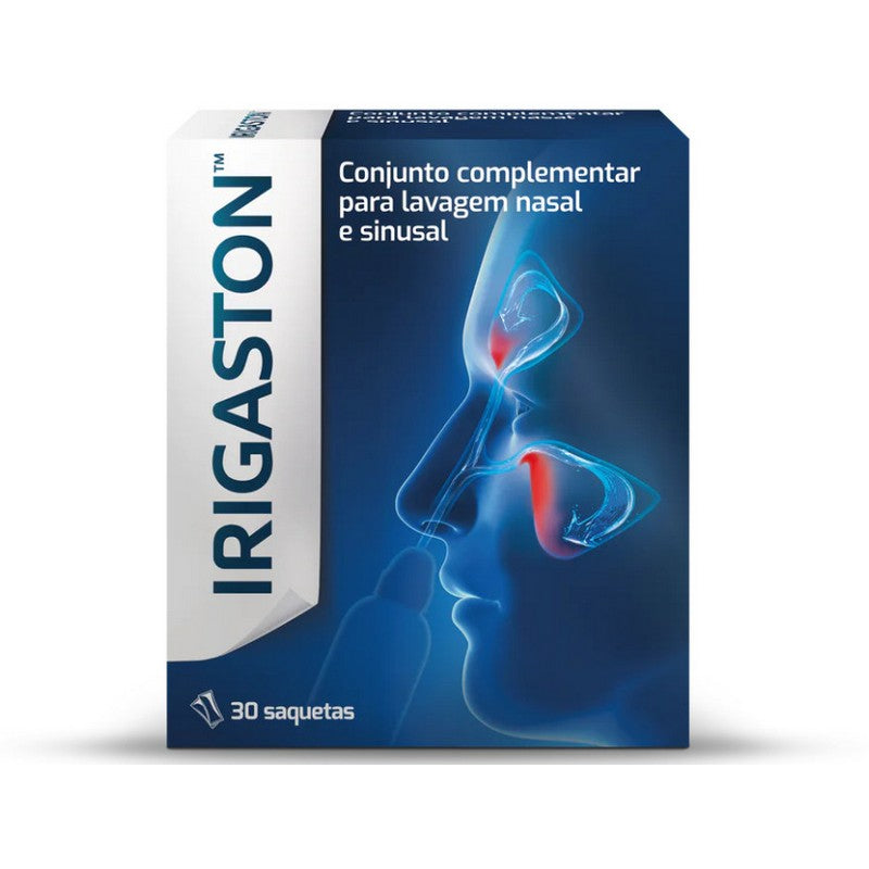Irigaston Lavagem Nasal e Sinusal Pó 30 Saquetas - Farmácia Garcia