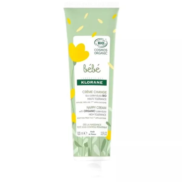 Klorane Bebe Creme Muda Fralda Bio 100ml - Farmácia Garcia