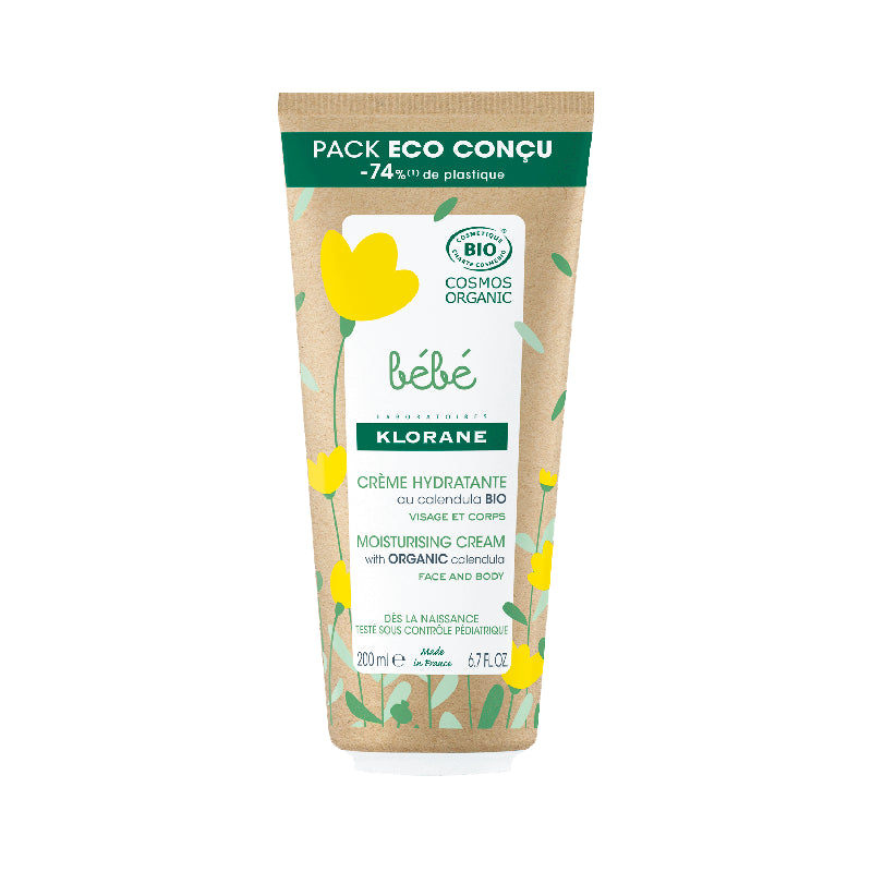 Klorane Bebé Creme Hidratante Bio 200ml - Farmácia Garcia