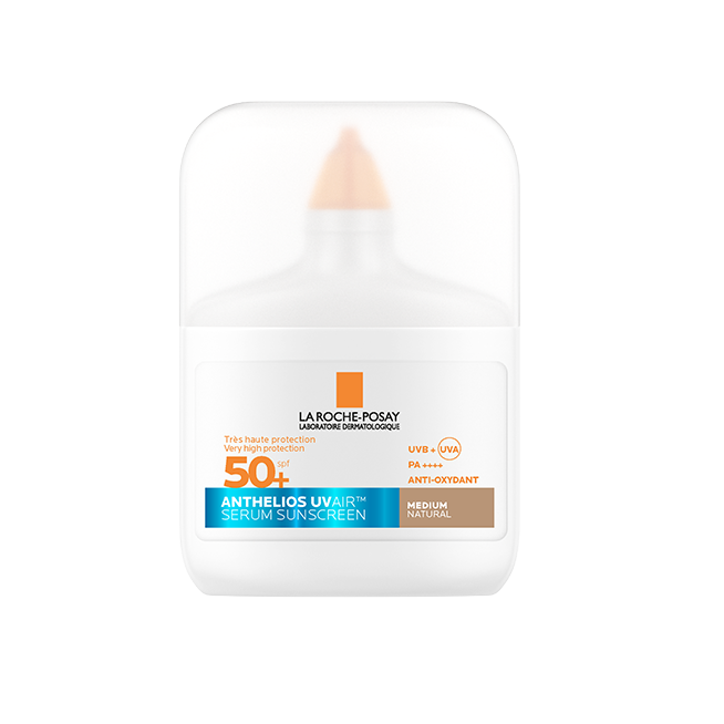 La Roche-Posay Anthelios UVair Sérum Cor Média Natural SPF50+ 50ml - Farmácia Garcia