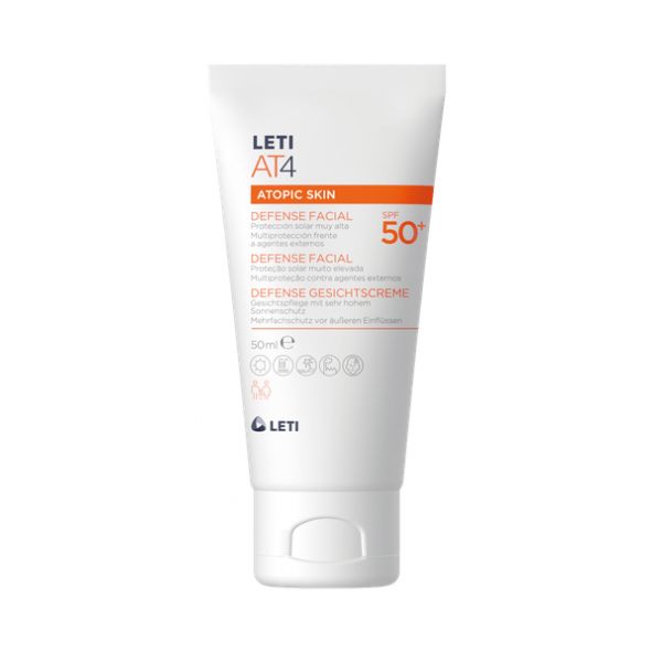 LetiAt4 Defense Facial SPF50+ 50 ml - Farmácia Garcia