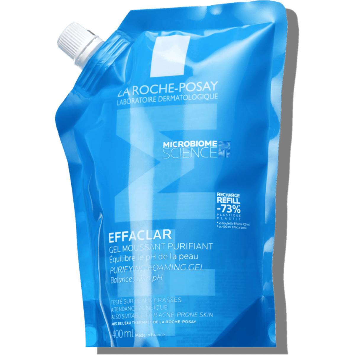 La Roche-Posay Effaclar Gel Purificante +M Recarga 400ml - Farmácia Garcia