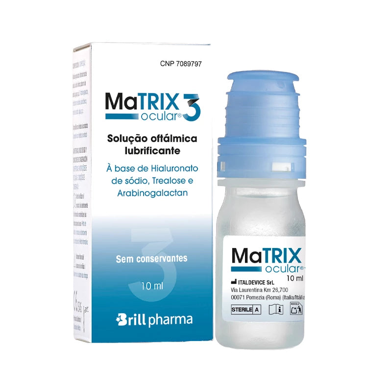 Matrix Ocular 3 Solução Oftálmica 10ml - Farmácia Garcia