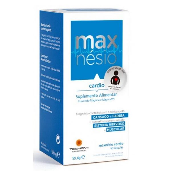 Maxnésio Cardio 30 Cápsulas - Farmácia Garcia