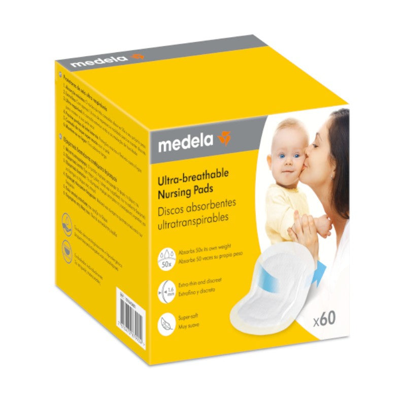 Medela Protetor Seio Ultra Respiráveis 60 unidades - Farmácia Garcia