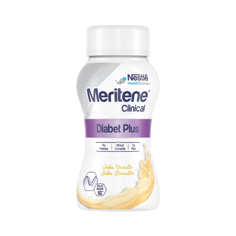 Meritene Clinical Diabet Plus Baunilha 200ml 4 Unidades