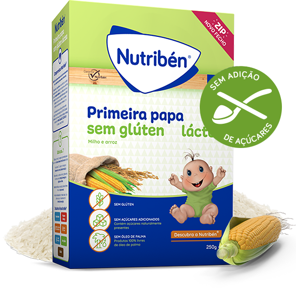 Nutribén Primeira Papa Sem Glúten Láctea 250g - Farmácia Garcia