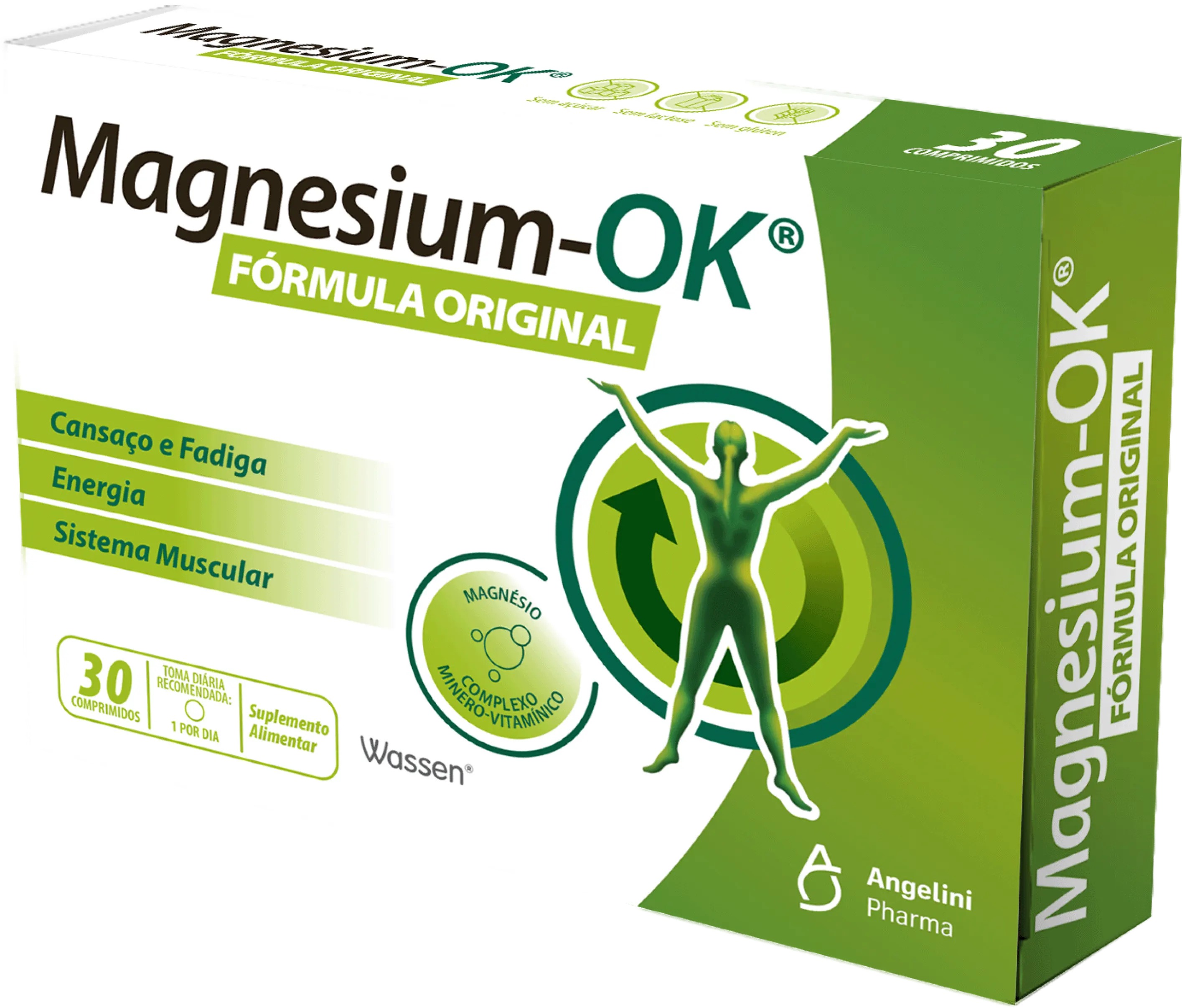 Magnesium-OK 30 Comprimidos - Farmácia Garcia