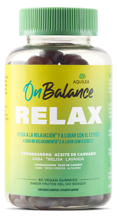 Aquilea Onbalance Relax 60 Gomas Frutos do Bosque - Farmácia Garcia