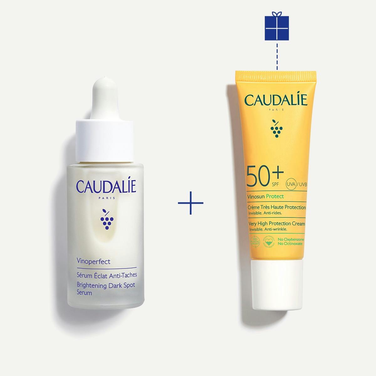 Caudalie Vinoperfect Sérum Oferta Vinosun Protect FPS50+ - Farmácia Garcia