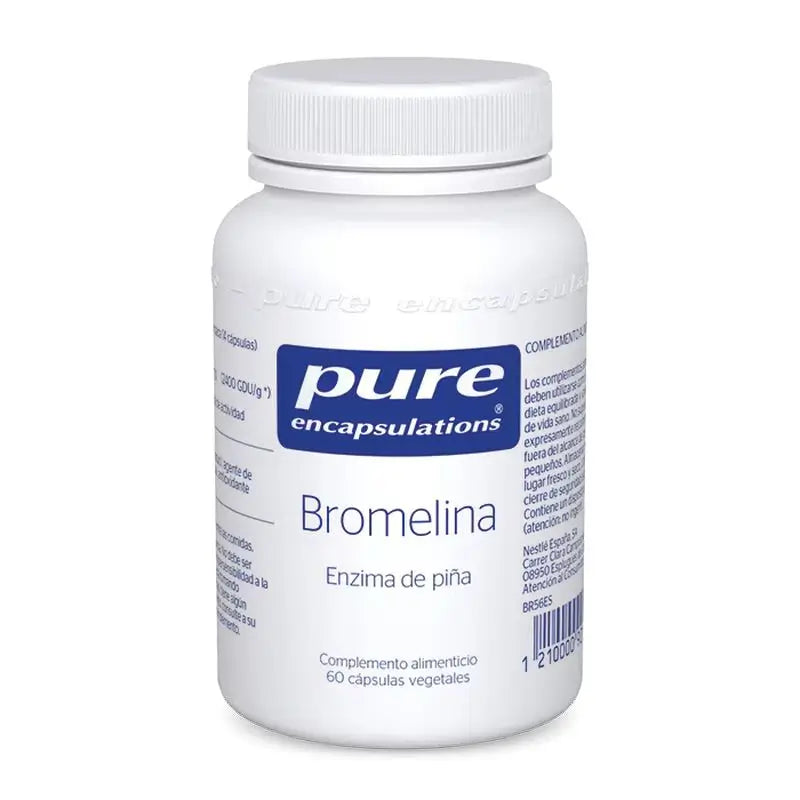 Pure Encapsulations Bromelaína 60 Cápsulas - Farmácia Garcia