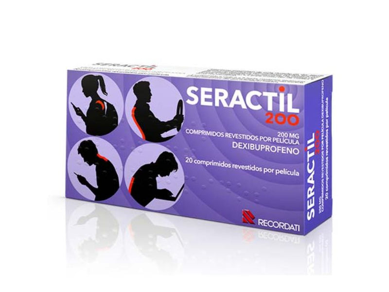 Seractil 200 mg 20 Comprimidos - Farmácia Garcia
