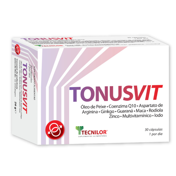 Tecnilor Tonus Vit 30 Cápsulas - Farmácia Garcia