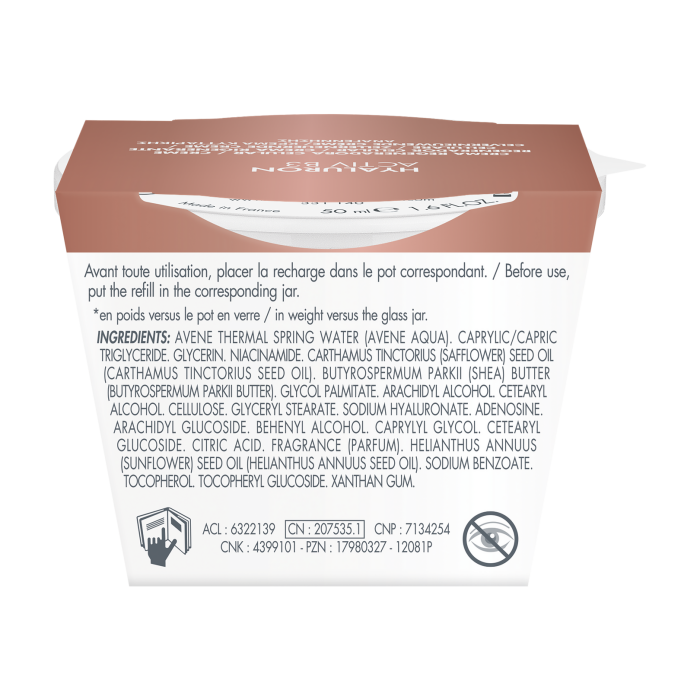 Avene Hyaluron Activ B3 Aqua-Gel Refill 50ml - Farmácia Garcia