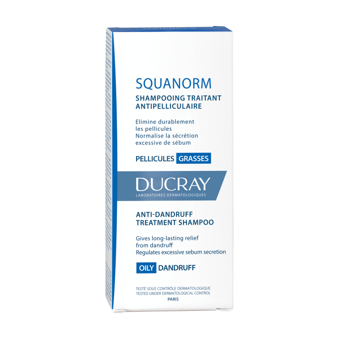 Ducray Squanorm Champo Caspa Oleosa 200ml - Farmácia Garcia