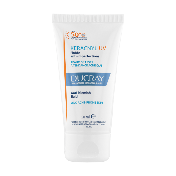 Ducray Keracnyl UV Fluido Anti-Imperfeições 50ml - Farmácia Garcia