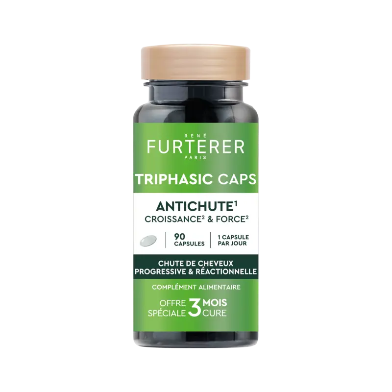 Rene Furterer Triphasic Antiqueda 90 Cápsulas - Farmácia Garcia