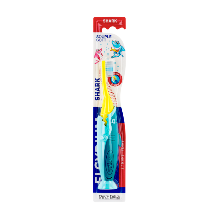 Kids Escova Dentária Shark 2 a 6 Anos Suave - Farmácia Garcia