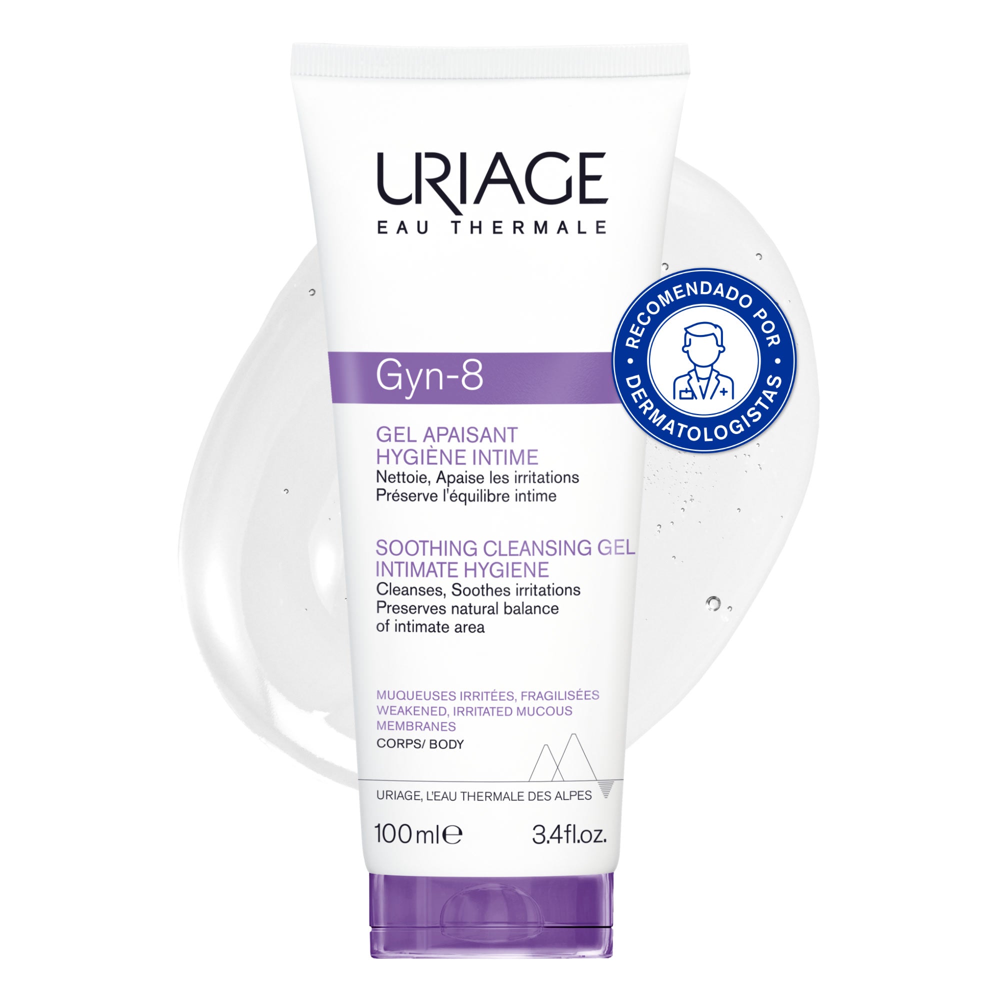 Uriage Gyn-8 Higiene Íntima 100ml - Farmácia Garcia