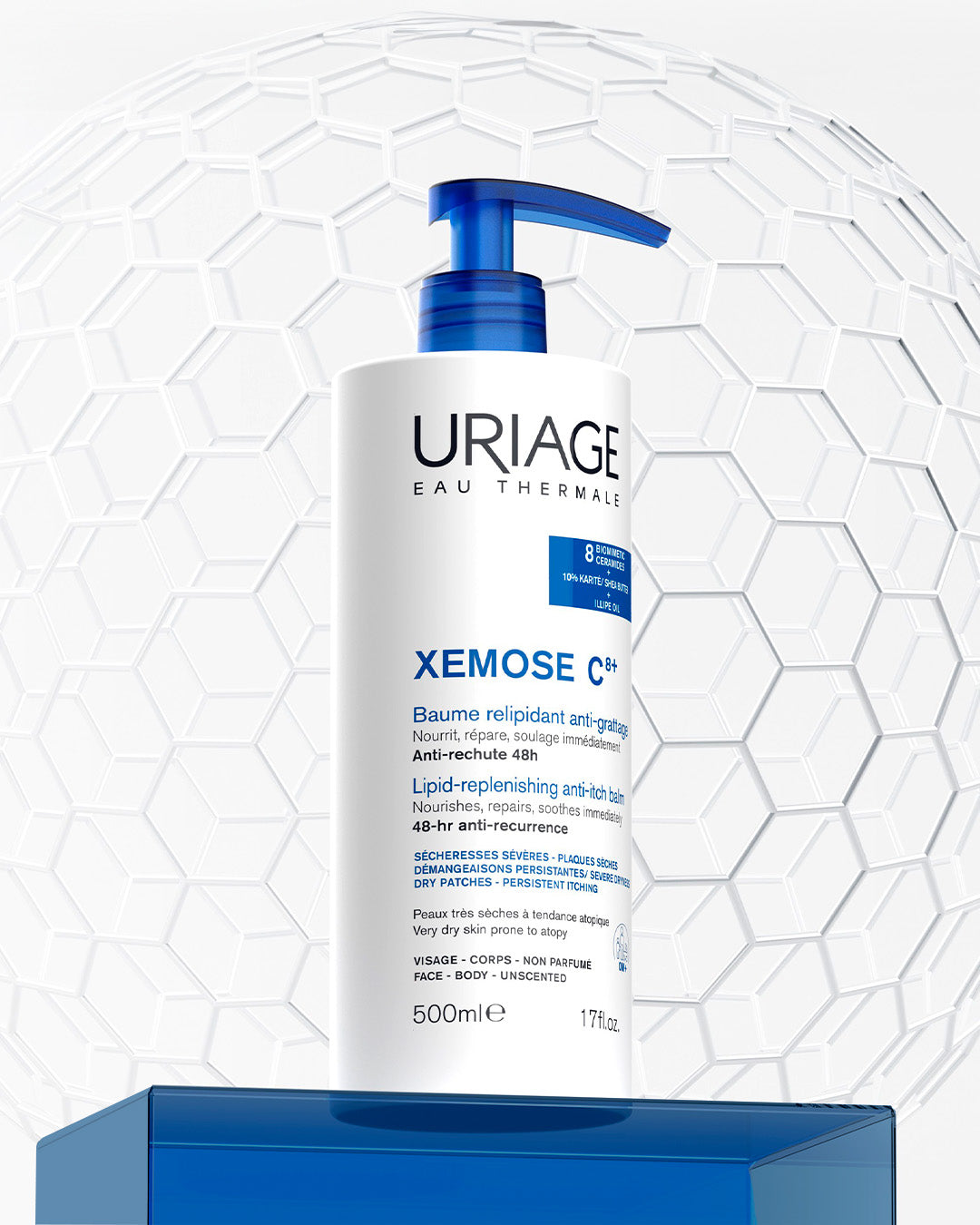 Uriage Xemose C8 Creme Relipidante Anti-Irritações 400ml