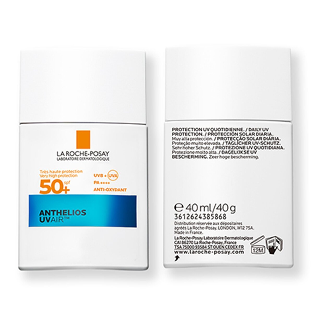 La Roche Posay Anthelios UVAir Fluido SPF50+ 40ml - Farmácia Garcia