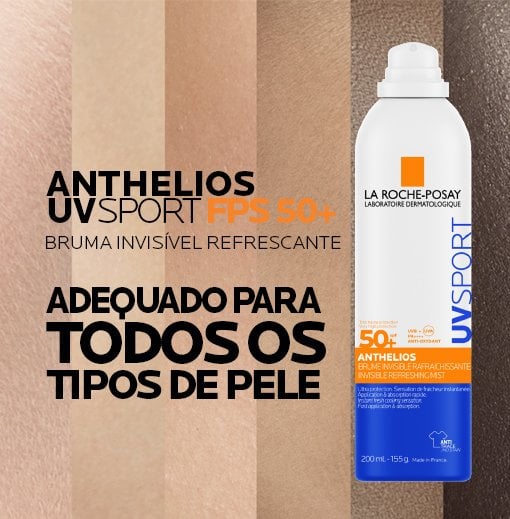 La Roche-Posay Anthelios UVsport Bruma SPF50+ 200ml - Farmácia Garcia