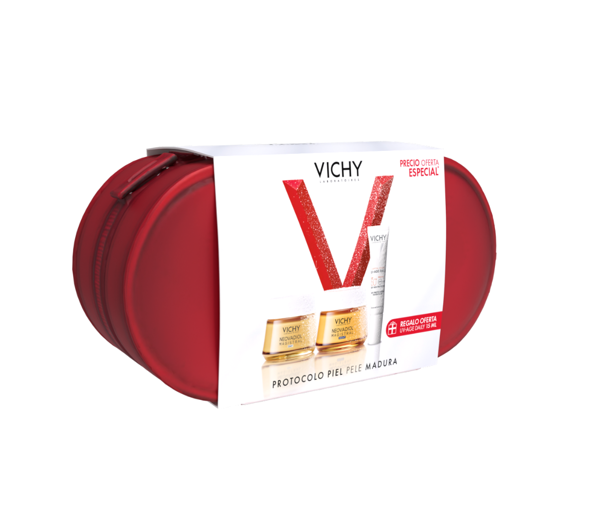 Coffret Vichy Neovadiol Magistral Balsamo Dia 50ml + Magistral Creme Noite 50ml - Farmácia Garcia