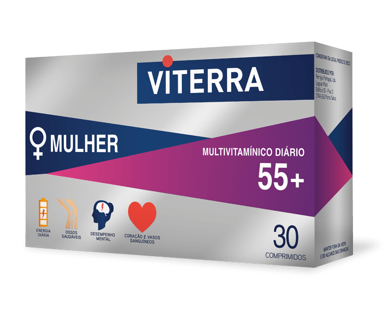 Viterra Mulher 55+ 30 Comprimidos - Farmácia Garcia
