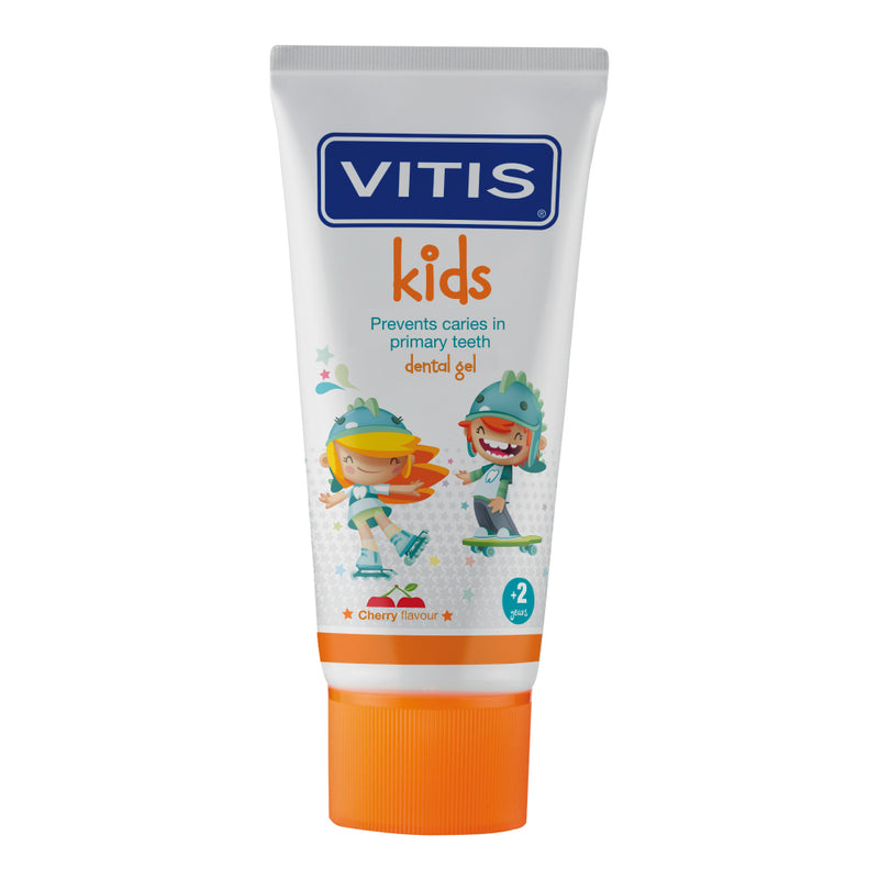 VITIS Kids Escova de Dentes + Gel Dentífrico 50ml + Oferta de Estojo 2 a 5 anos - Farmácia Garcia