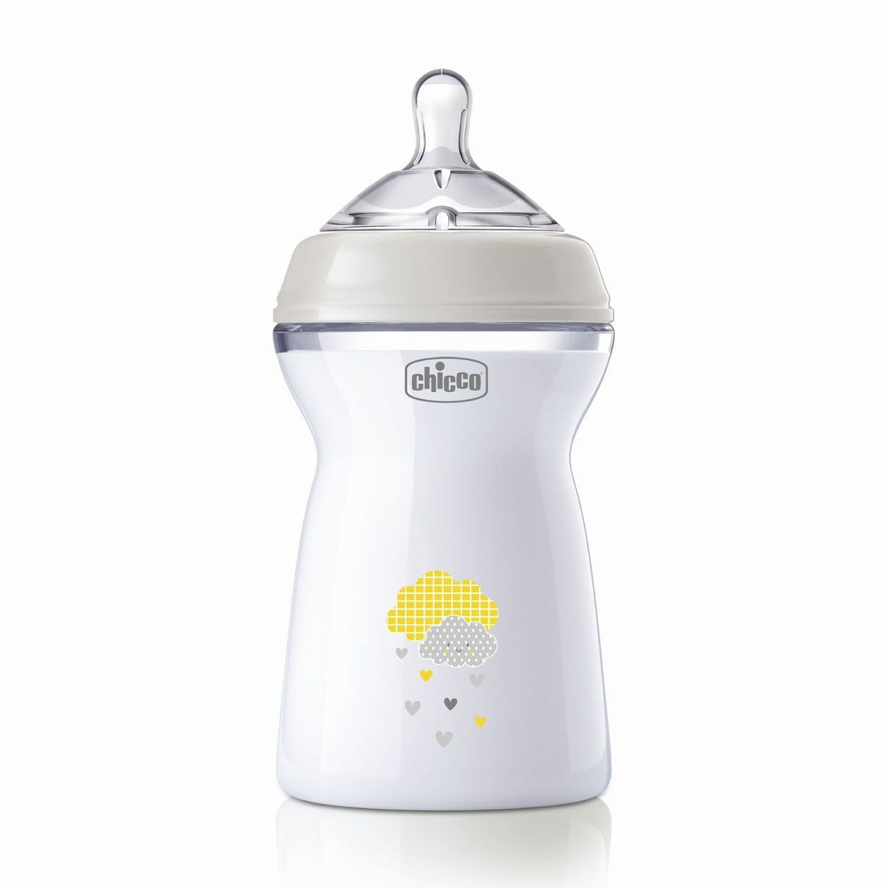 Chicco Biberão Natural Feeling 330ml 6M+ - Farmácia Garcia