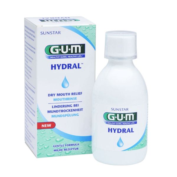 GUM Hydral Colutório 300ml - Farmácia Garcia